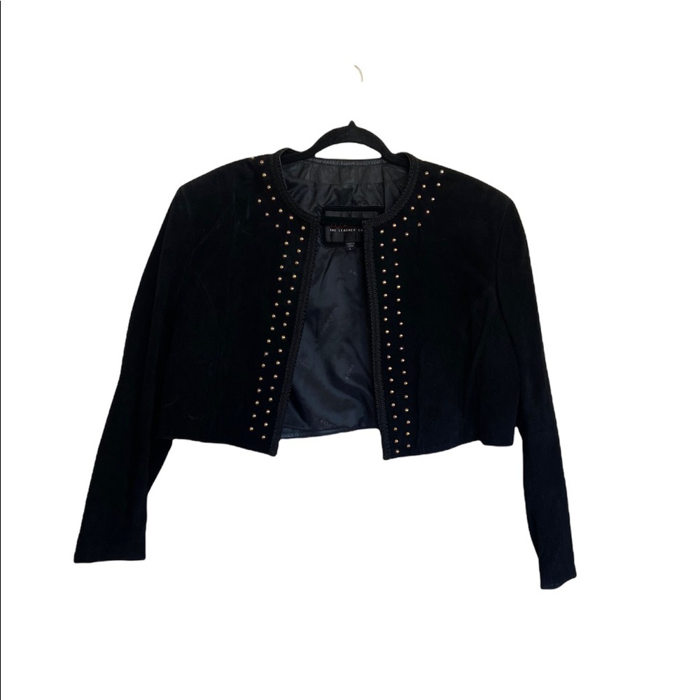 Vintage Wilsons Leather Suede Cropped Jacket